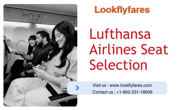 Lufthansa Airlines Seat Selection